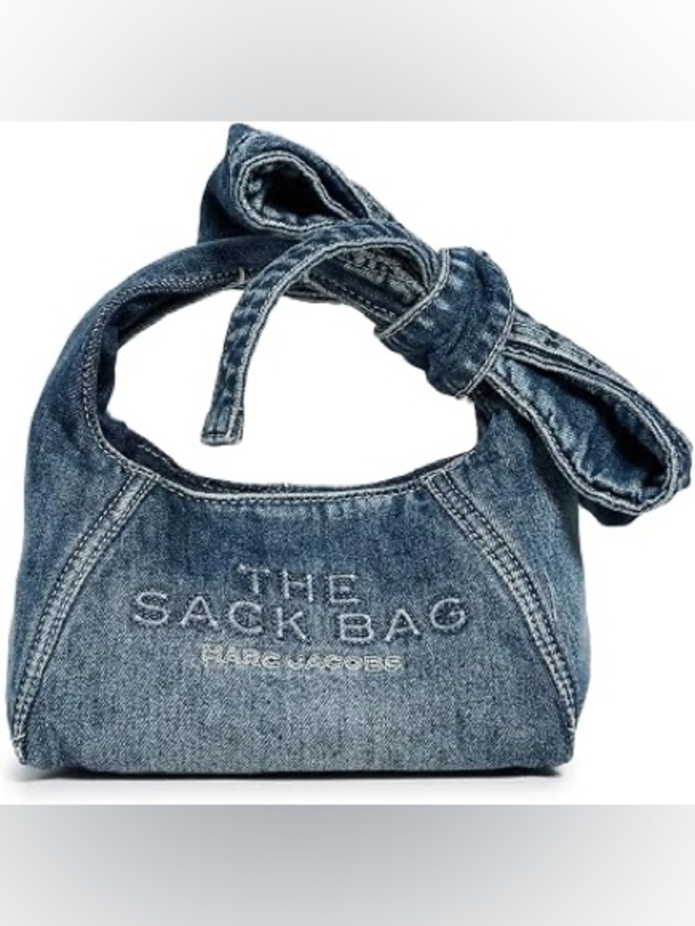 Marc Jacobs The Sack Bag Denim Shoulder Bag